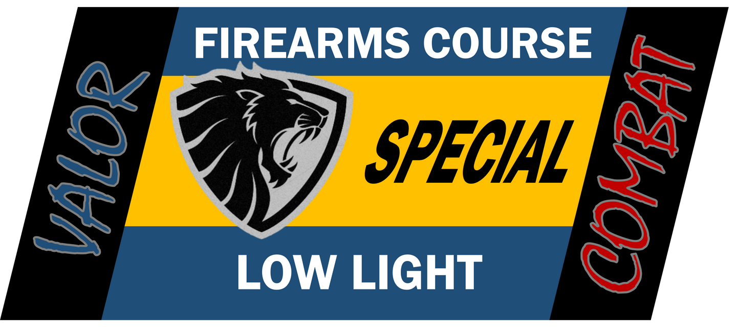 Low Light / Dim Light Combat Course